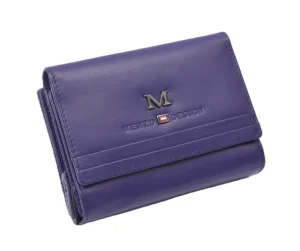 Menzo 7019 Damenbörse saison2 viola / Nappaleder-Damen Damenbörsen