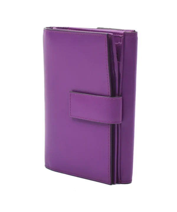 Menzo 7013 Damenbörse saison2 violet / Nappaleder-Damen Damenbörsen