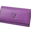 Menzo 7015 Damenbörse saison2violet / Nappaleder-Damen Damenbörsen