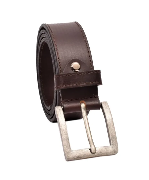 Menzo 2093 Gürtel Rindsleder / Braun- Gürtel | Ledergürtel