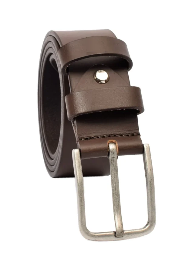 Menzo 5461 Gürtel Rindsleder / Braun- Gürtel | Ledergürtel