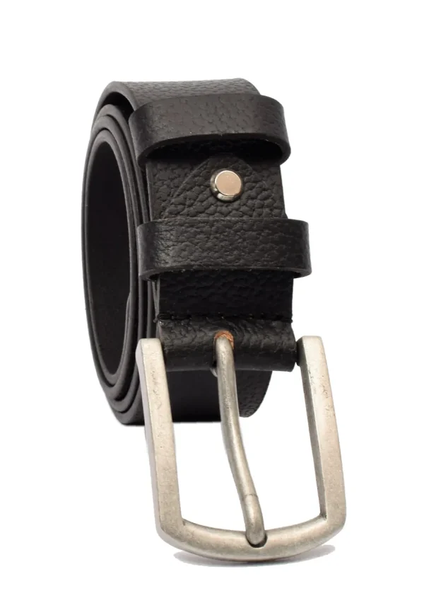 Menzo 6615 Gürtel Rindsleder / schwarz- Gürtel | Ledergürtel