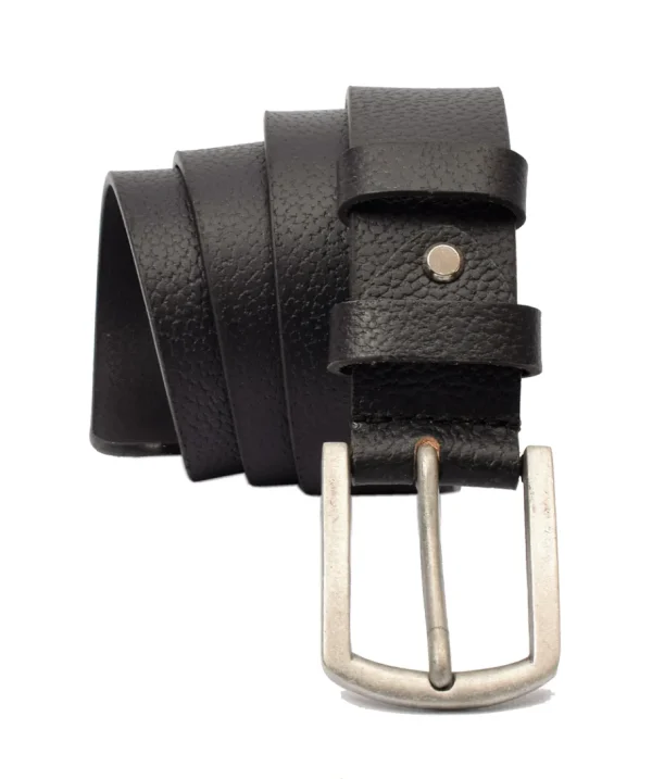 Menzo 6615 Gürtel Rindsleder / schwarz- Gürtel | Ledergürtel