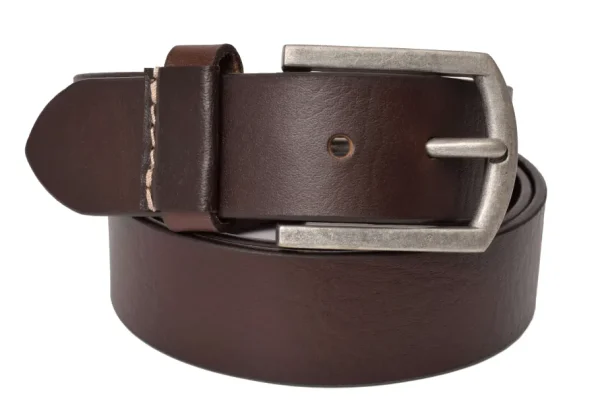 Menzo 2058 Gürtel Rindsleder / Braun- Gürtel | Ledergürtel