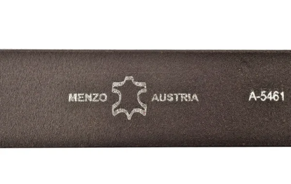 Menzo 5461 Gürtel Rindsleder / Braun- Gürtel | Ledergürtel
