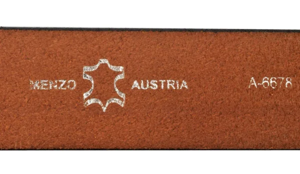 Menzo 6678 Gürtel Rindsleder / cognac- Gürtel | Ledergürtel