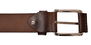 Menzo 2055 Gürtel Rindsleder / Braun- Gürtel | Ledergürtel