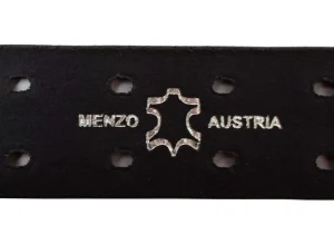 Menzo 2063 Gürtel Rindsleder / Schwarz- Gürtel | Ledergürtel