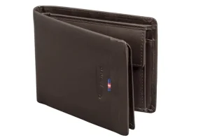 Menzo 7017 Herrenbörse braun / Nappaleder-Herren Herrenbörsen