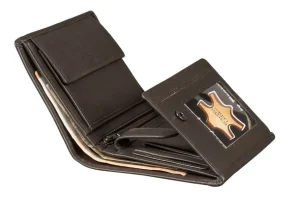 Menzo 7005 Herrenbörse braun / Nappaleder-Herren Herrenbörsen