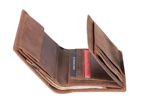 Menzo 8001 Herrenbörse delta / Büffelleder-Herren Herrenbörsen