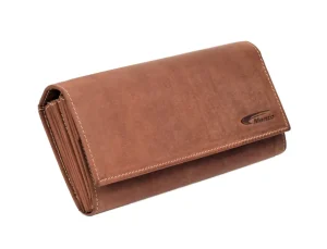 Menzo 976 Kellnerbörse Büffelleder/deltabraun- Kellnerbörsen