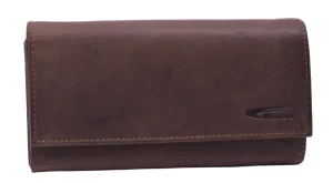 Menzo 976 Kellnerbörse Büffelleder/marone- Kellnerbörsen