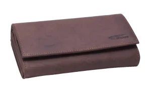 Menzo 976 Kellnerbörse Büffelleder/marone- Kellnerbörsen