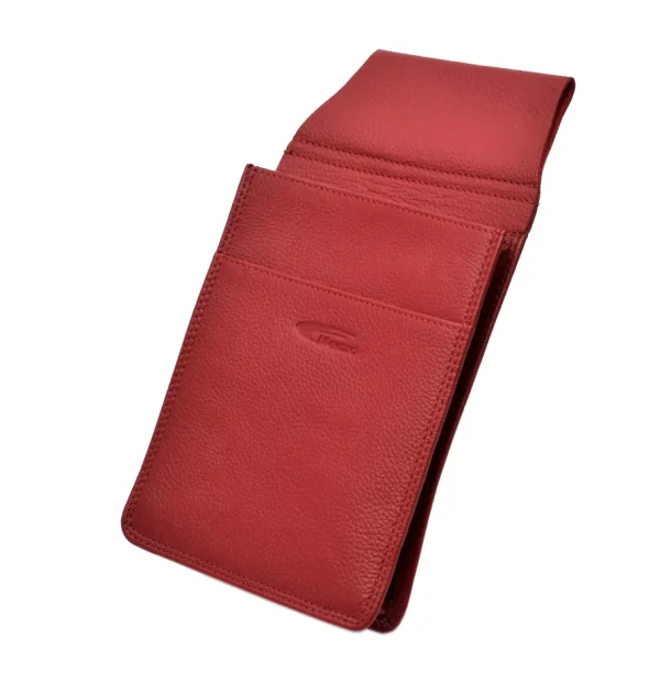 Menzo 935 Kellnerholster Rindsleder/rot- Halfter+orderman