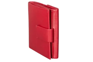 Menzo 7002 Kleinbörse rot / Nappaleder- Etuis + Kleinbörsen