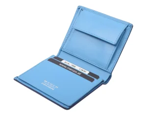 Menzo 7008 Kleinbörse saison1 horizon-blue/ Nappaleder- Etuis + Kleinbörsen