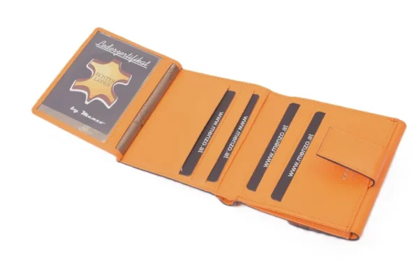 Menzo 7002 Kleinbörse saison3 sun-orange- Etuis + Kleinbörsen
