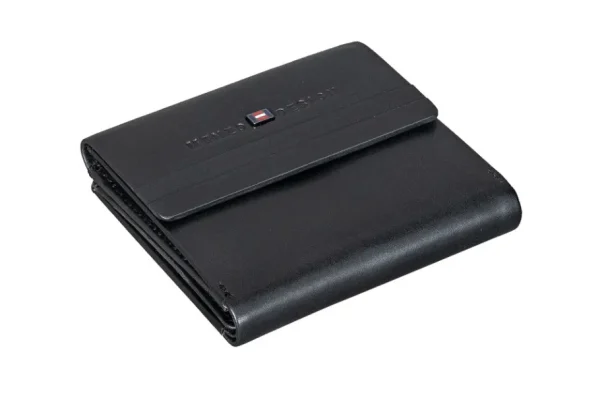 Menzo 7002 Kleinbörse schwarz / Nappaleder- Etuis + Kleinbörsen