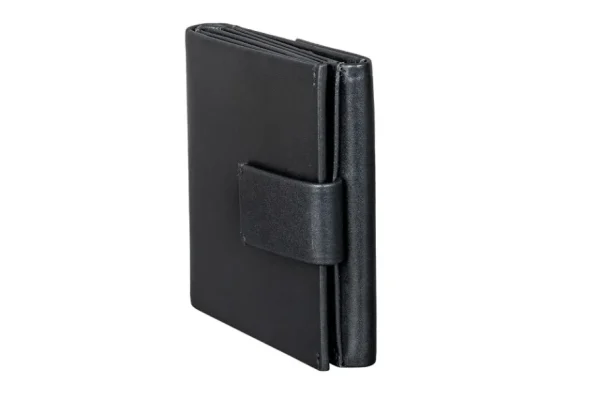 Menzo 7002 Kleinbörse schwarz / Nappaleder- Etuis + Kleinbörsen