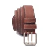 Menzo 3040 Profikellnergürtel (Breite 4cm) Büffelleder / deltabraun- Gürtel | Ledergürtel