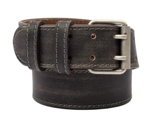Menzo 3050 Profikellnergürtel (Breite 5cm) Büffelleder / schwarz- Gürtel | Ledergürtel
