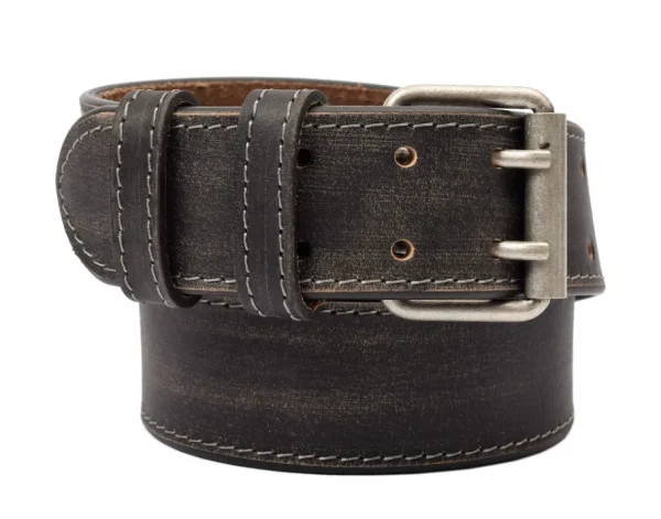 Menzo 3050 Profikellnergürtel (Breite 5cm) Büffelleder / schwarz- Gürtel | Ledergürtel