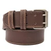 Menzo 3050 Profikellnergürtel (Breite 5cm) Büffelleder / marone- Gürtel | Ledergürtel