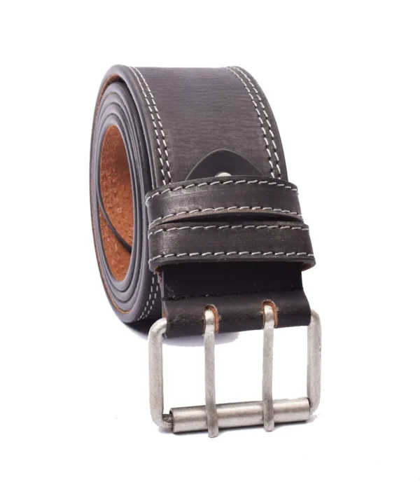 Menzo 3060 Profikellnergürtel (Breite 6cm) Büffelleder / schwarz- Gürtel | Ledergürtel