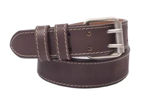 Menzo 3040 Profikellnergürtel (Breite 4cm) Büffelleder / marone- Gürtel | Ledergürtel
