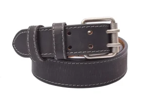 Menzo 3040 Profikellnergürtel (Breite 4cm) Büffelleder / schwarz- Gürtel | Ledergürtel