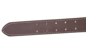 Menzo 3040 Profikellnergürtel (Breite 4cm) Büffelleder / marone- Gürtel | Ledergürtel