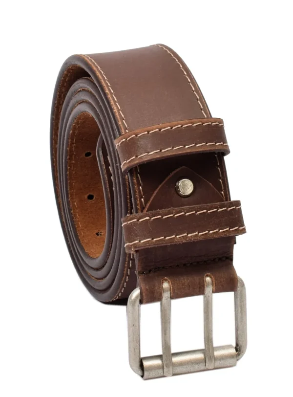 Menzo 3050 Profikellnergürtel (Breite 5cm) Büffelleder / marone- Gürtel | Ledergürtel