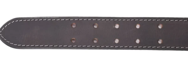 Menzo 3040 Profikellnergürtel (Breite 4cm) Büffelleder / schwarz- Gürtel | Ledergürtel