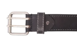 Menzo 3040 Profikellnergürtel (Breite 4cm) Büffelleder / schwarz- Gürtel | Ledergürtel
