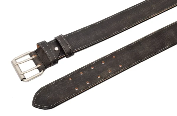 Menzo 3050 Profikellnergürtel (Breite 5cm) Büffelleder / schwarz- Gürtel | Ledergürtel