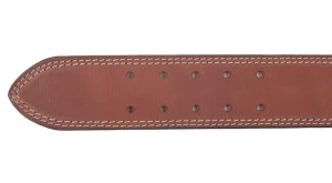 Menzo 3060 Profikellnergürtel (Breite 6cm) Büffelleder / deltabraun- Gürtel | Ledergürtel
