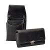 Menzo 937 Profikellnerset Büffelleder/Lock schwarz- Profi-kellnersets