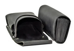 Menzo 937 Profikellnerset Büffelleder/Logo schwarz- Profi-kellnersets