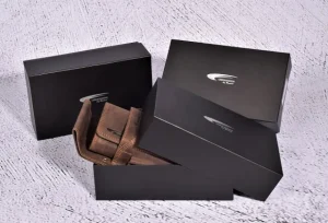 Menzo 937 Profikellnerset Büffelleder Doppelnaht/Hirsch marone- Profi-kellnersets