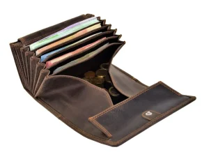 Menzo 937 Profikellnerset Büffelleder Doppelnaht/Hirsch marone- Profi-kellnersets
