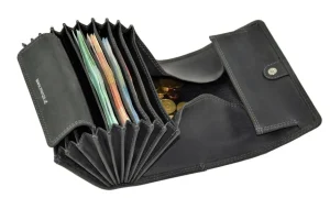 Menzo 937 Profikellnerset Büffelleder/Logo schwarz- Profi-kellnersets