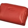 Menzo 7022 Schlüsseletui rot / Nappaleder- Etuis + Kleinbörsen
