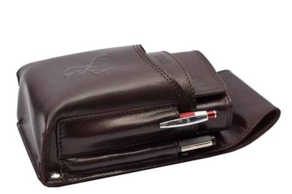 Menzo 937glossy-hirsch Profikellnerset Büffelleder/braun- Profikellnerset "sonder-edition" Neu | Profi-kellnersets