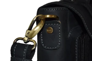 Menzo MB22 - 15,6 Zoll Laptop-Aktentasche Büffelleder/schwarz- Aktentaschen | Laptoptaschen