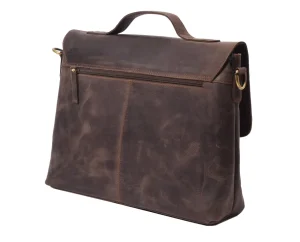Menzo MB120 - 15,6 Zoll Laptoptasche Büffelleder/marone- Laptoptaschen