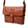 Menzo MB 75 Ledertasche gewaschen / Washed Bag- Umhängetaschen - Shopper