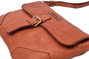 Menzo MB 75 Ledertasche gewaschen / Washed Bag- Umhängetaschen - Shopper