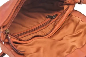 Menzo MB 75 Ledertasche gewaschen / Washed Bag- Umhängetaschen - Shopper