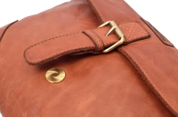 Menzo MB 75 Ledertasche gewaschen / Washed Bag- Umhängetaschen - Shopper